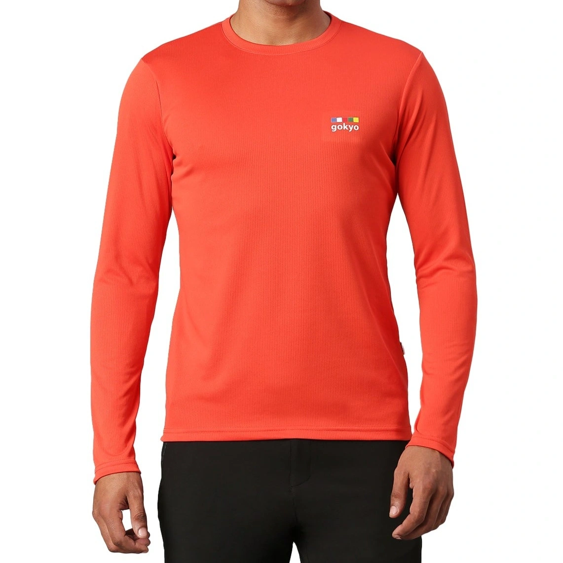 Kailimpong Outdoor &amp; Multipurpose Dry-Fit T-shirt: Lightweight and Breathable Shirt for Indoor and Outdoor Activities-Scarlet-M-1