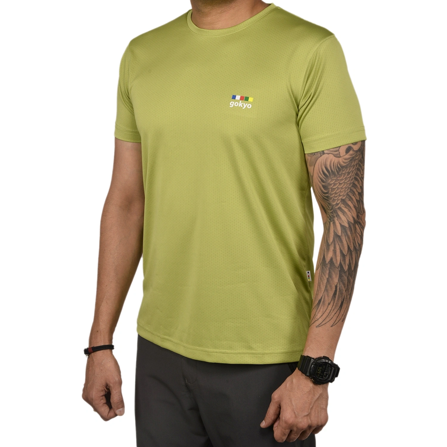 Kalimpong Activewear DryFit T-shirt: Lightweight and Breathable Performance Shirt for Active Men and Women-S-Green-5