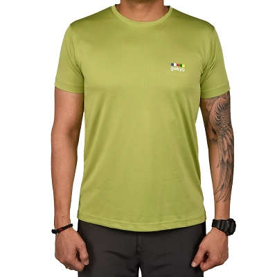 Kalimpong Activewear DryFit T-shirt: Lightweight and Breathable Performance Shirt for Active Men and Women-Green-M-1
