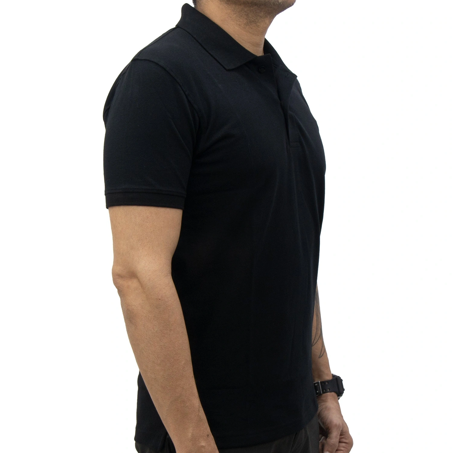 Gokyo Classic Polo T-Shirt for Men -Black-M-3