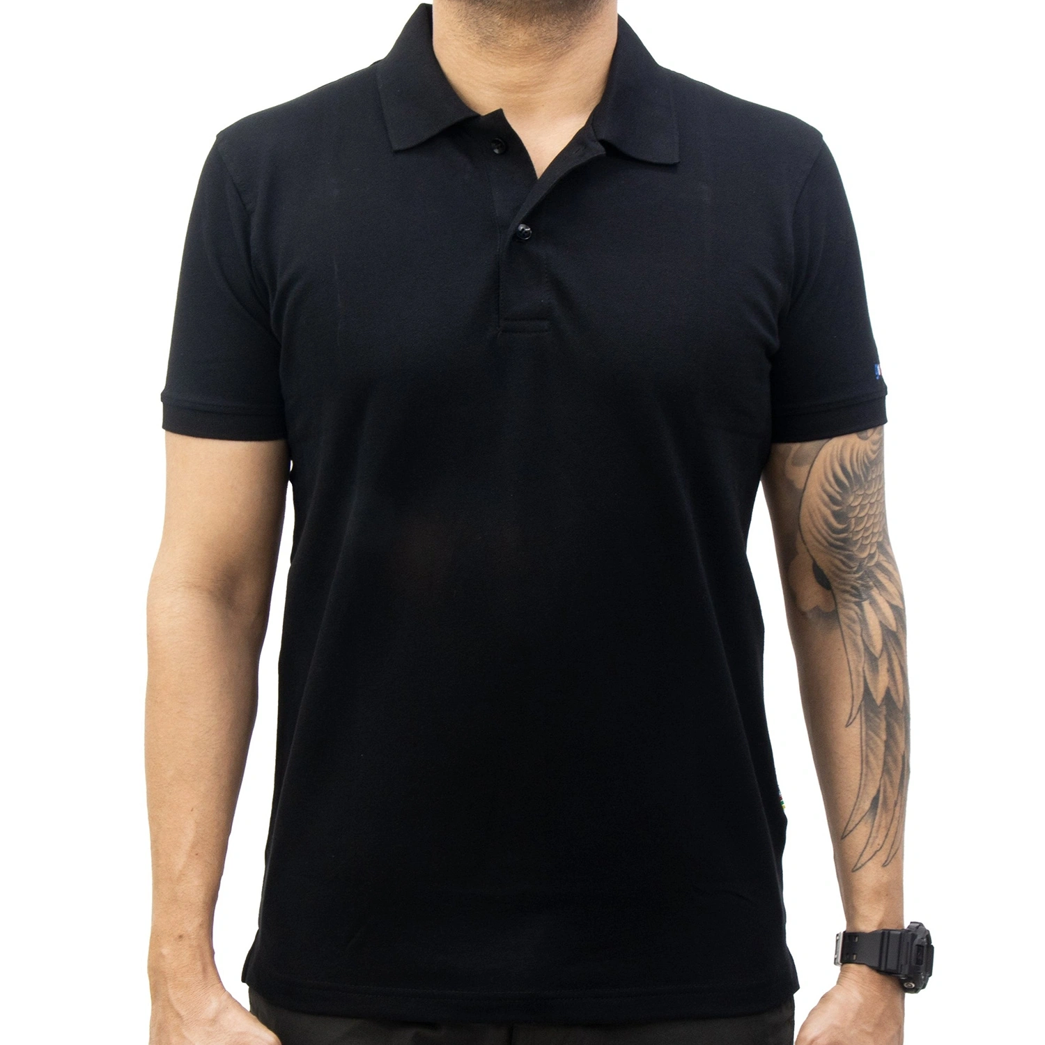 Gokyo Classic Polo T-Shirt for Men -Black-L-1