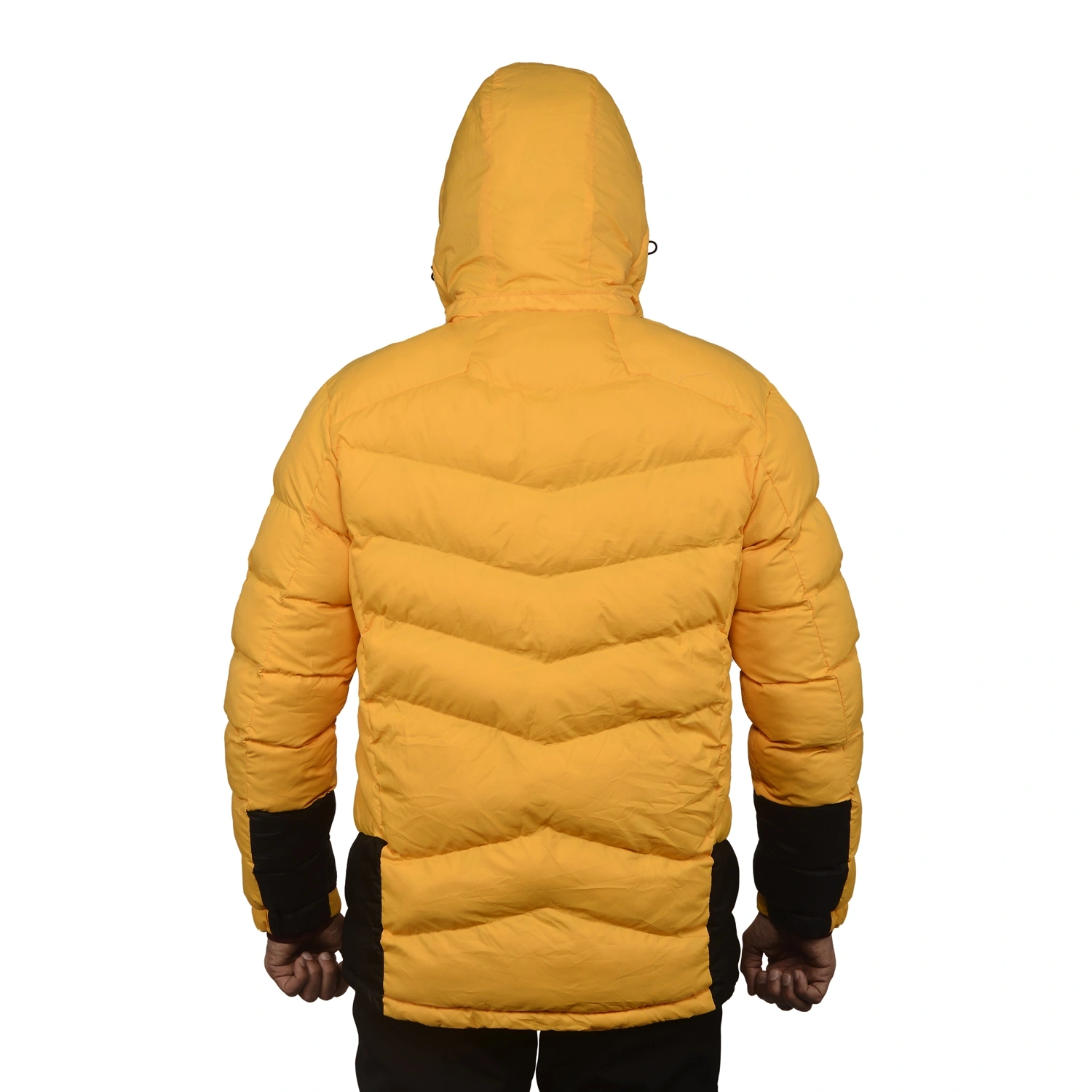 K2 Survivor Down Jacket for Men: Stylized Functionality for Extreme Cold Weather Expeditions (Up to -20°C)-Yellow-XS-3