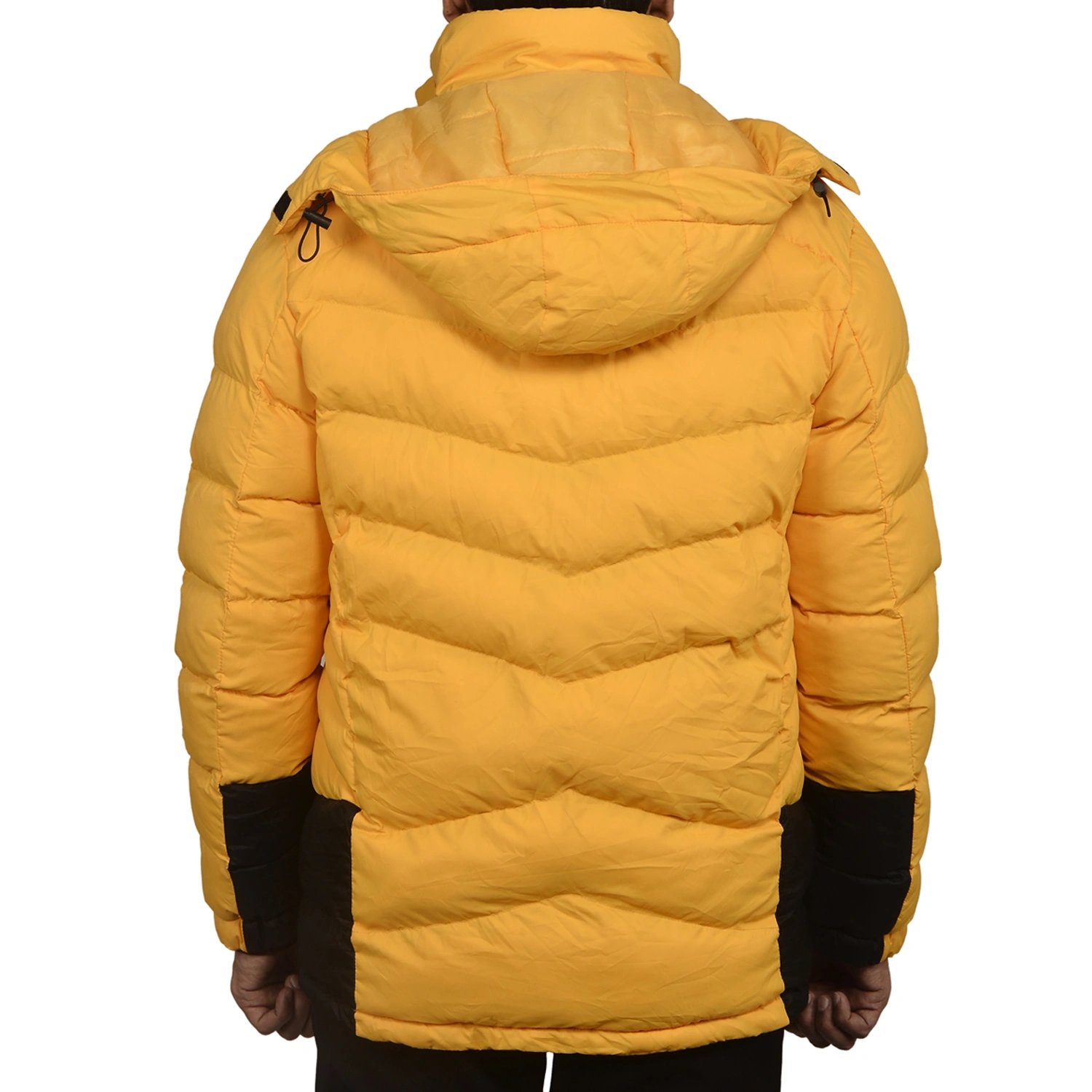 K2 Survivor Down Jacket for Men: Stylized Functionality for Extreme Cold Weather Expeditions (Up to -20°C)-S-Yellow-4