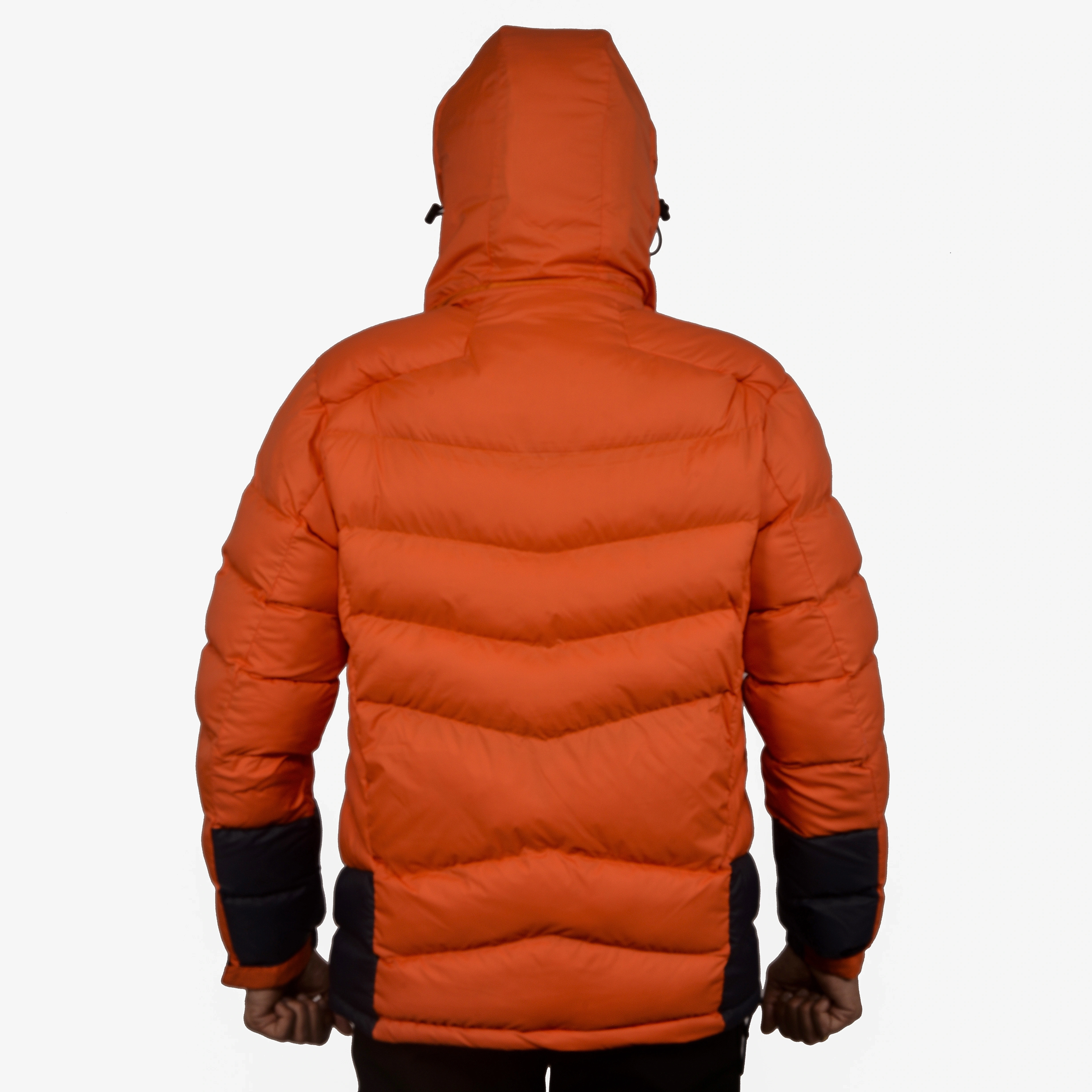 K2 Survivor Down Jacket for Men: Stylized Functionality for Extreme Cold Weather Expeditions (Up to -20°C)-Orange-XS-3