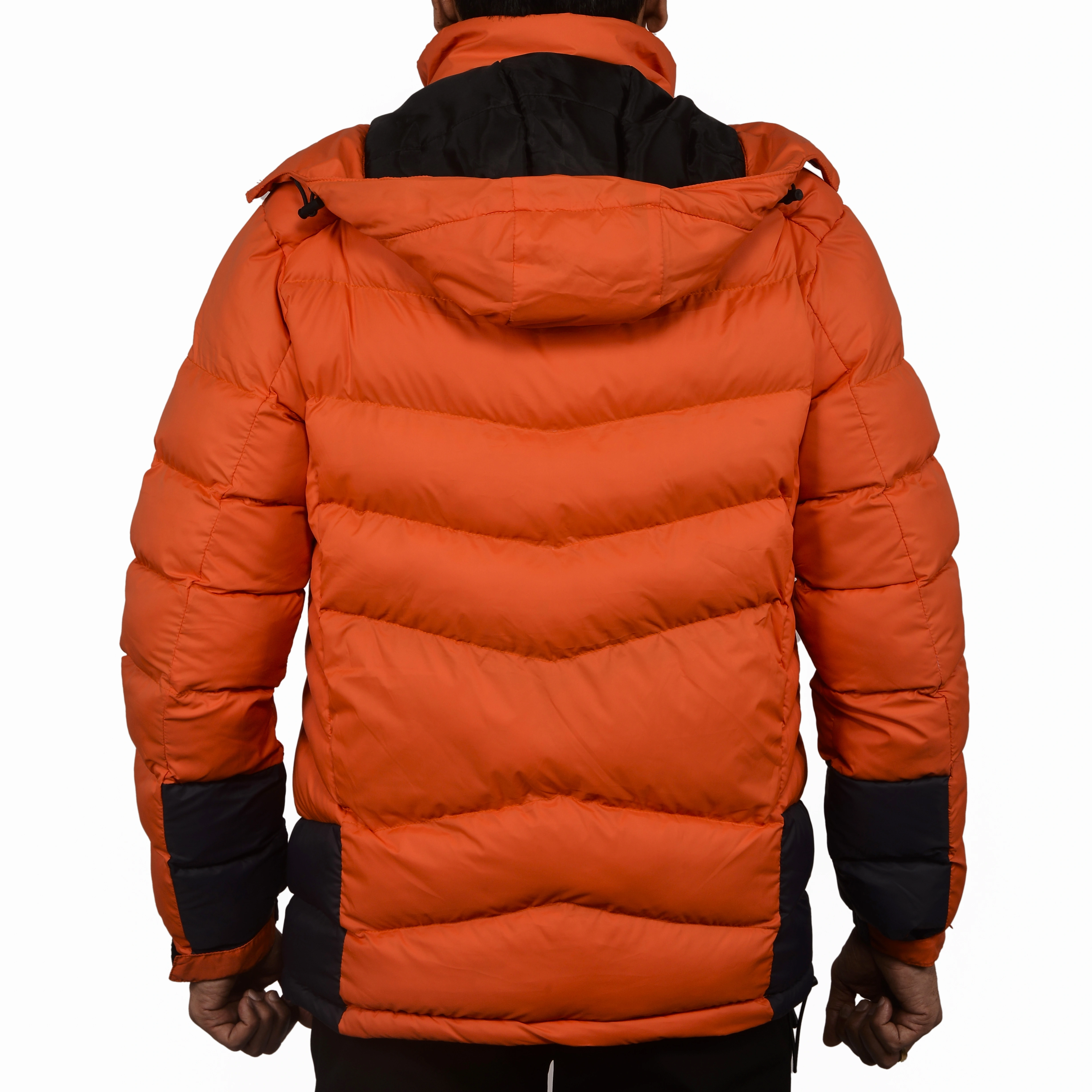 K2 Survivor Down Jacket for Men: Stylized Functionality for Extreme Cold Weather Expeditions (Up to -20°C)-M-Orange-4