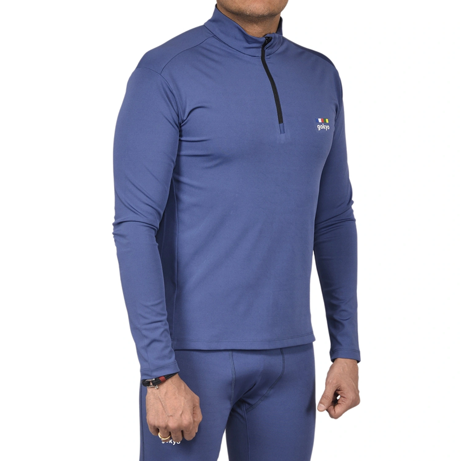 K2 Women's Base Layer Thermals Top -Blue-XS-3