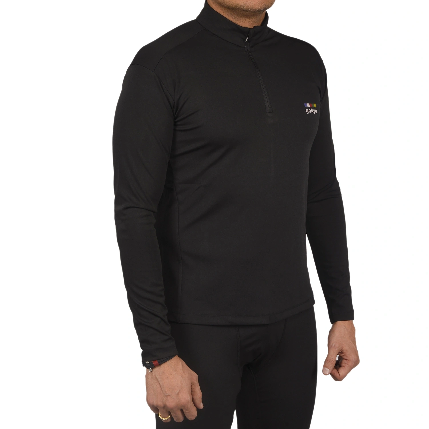 K2 Women's Base Layer Thermals Top -Black-XS-3