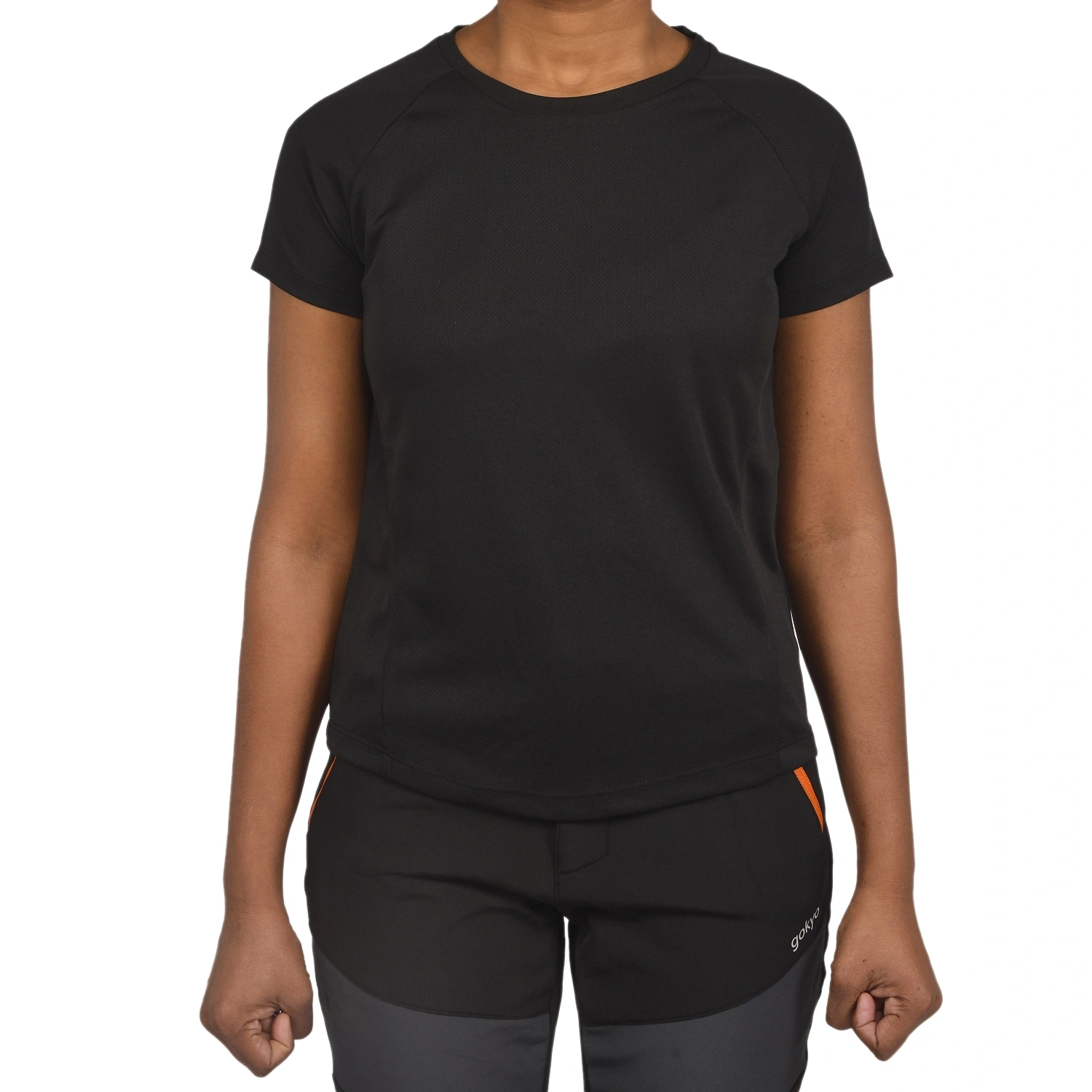 Comrade Women's Running T-Shirt -S-Black-1