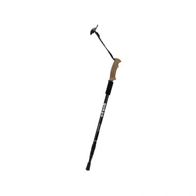 Kaza Collapsible Trekking Pole: Durable and Lightweight Aluminum Alloy Trekking Pole with Cork Handle Grip for Outdoor Adventures