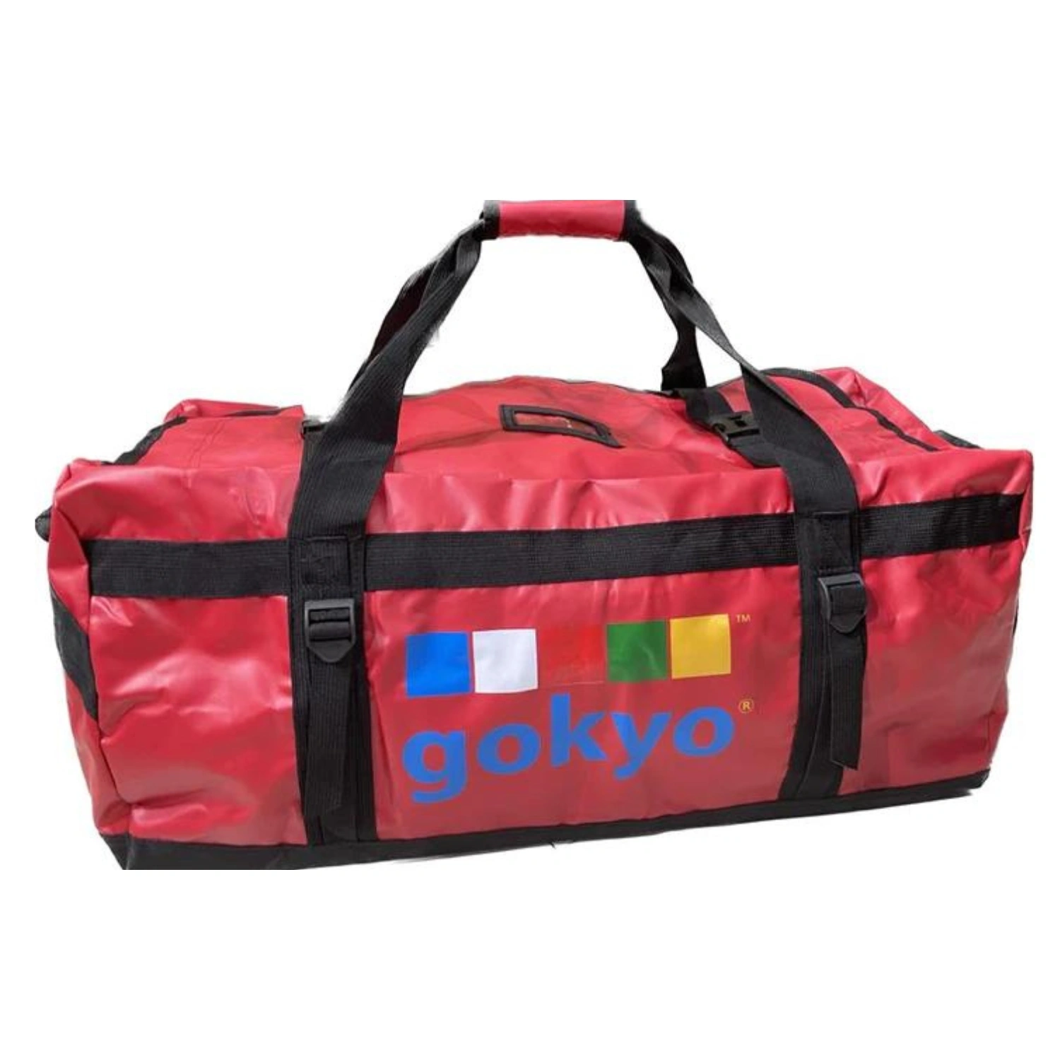 K2 Duffle Bag for Treks &amp; Expeditions: Waterproof and Durable Duffel Bag with Comfortable Straps for Extended Trips-Red-120 L-1