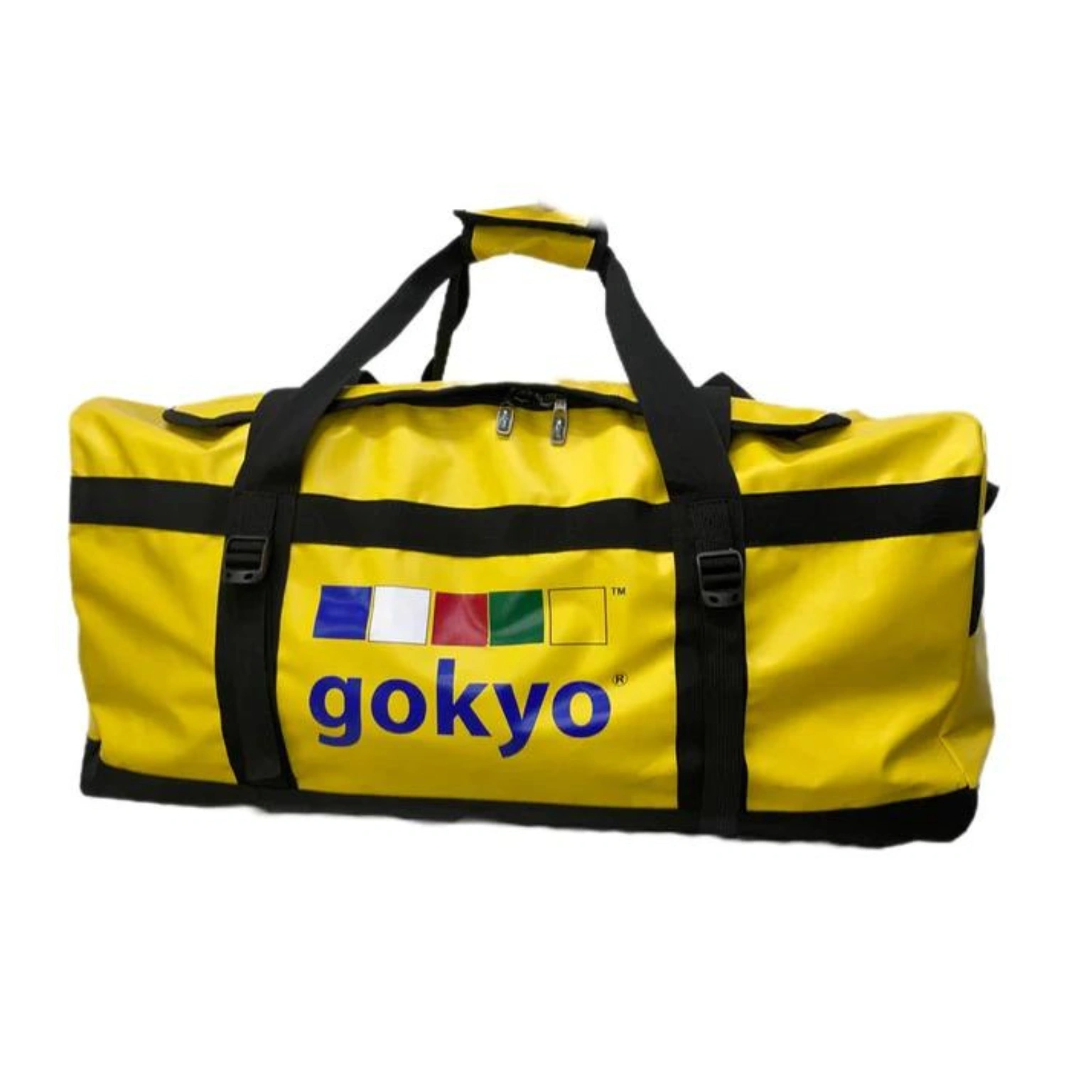 K2 Duffle Bag for Treks &amp; Expeditions: Waterproof and Durable Duffel Bag with Comfortable Straps for Extended Trips-Yellow-90 L-1