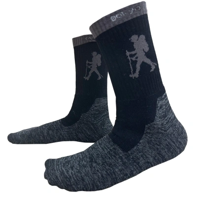 Kaza Trekking Socks: Ultra-Soft Compression and Cushioned Socks for Hiking, Trekking, and Outdoor Adventures