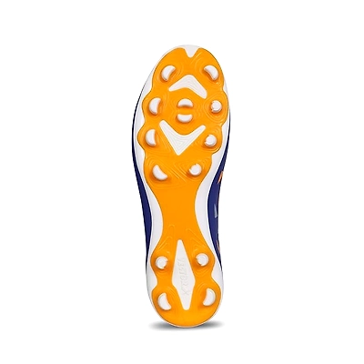 Vector X Radiant Men's Football Shoe/Studs - High-Performance, Comfortable Football Shoes for Maximum Agility and Traction-BLUE WHITE-7-5