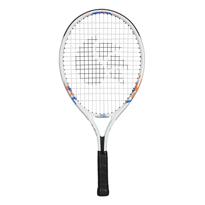 DSC Champ Aluminum Tennis Racquet: Lightweight, Durable, and Powerful Racquet for Beginners and Junior Players-22195