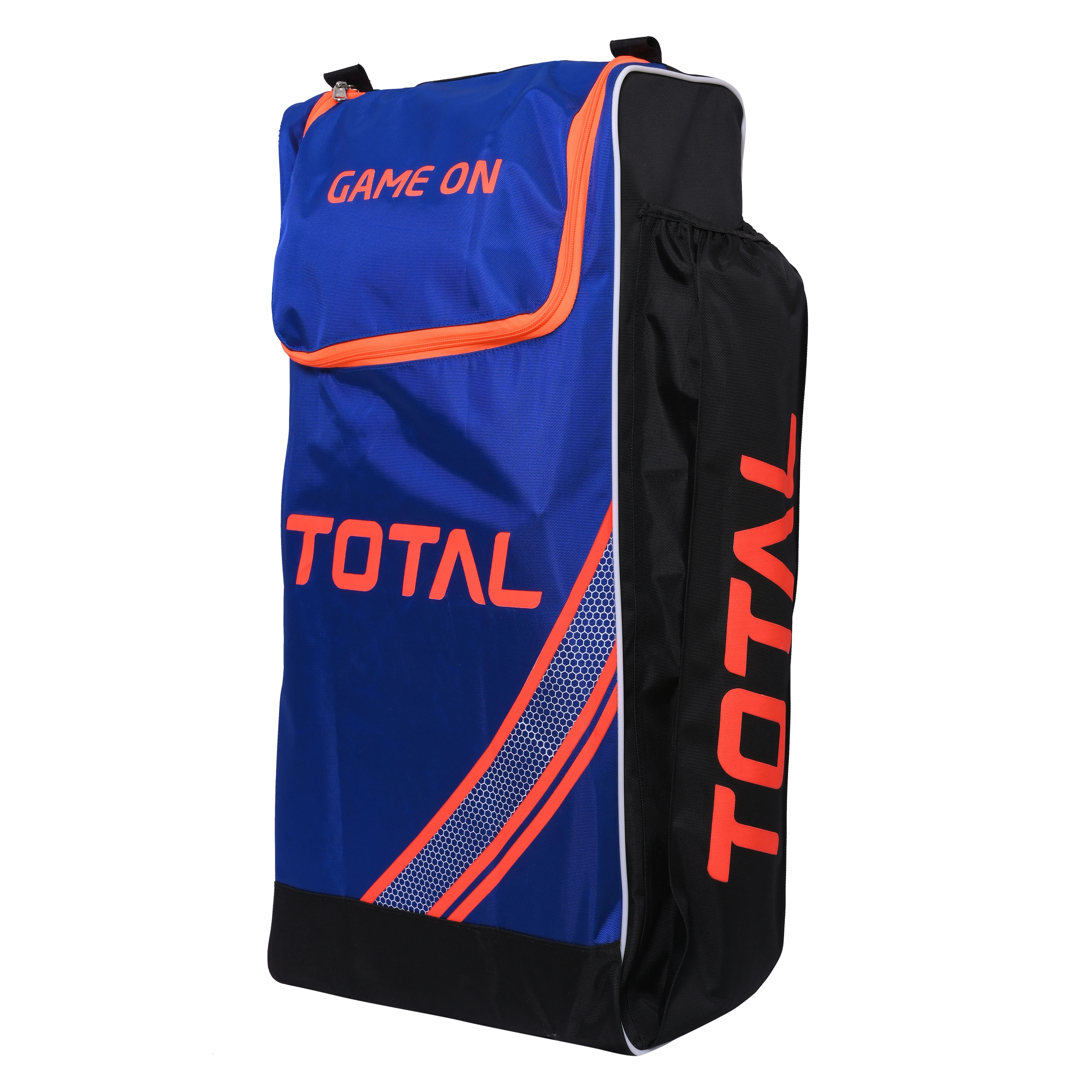 Total Rising Star Cricket Kit Bag | Durable &amp; Water-Resistant with Multiple Pockets-FLOROCENT ORANGE-.-3