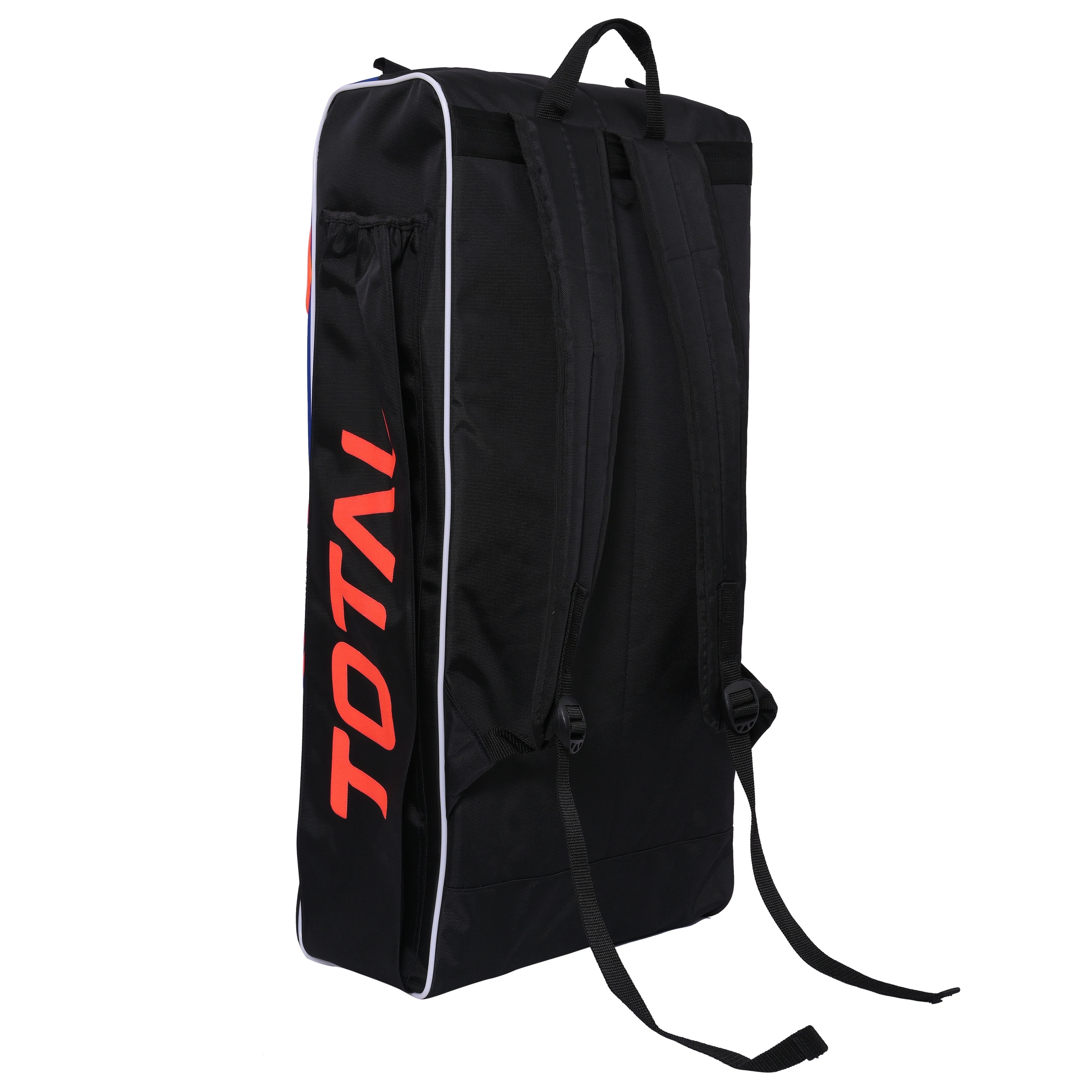 Total Rising Star Cricket Kit Bag | Durable &amp; Water-Resistant with Multiple Pockets-FLOROCENT ORANGE-.-5