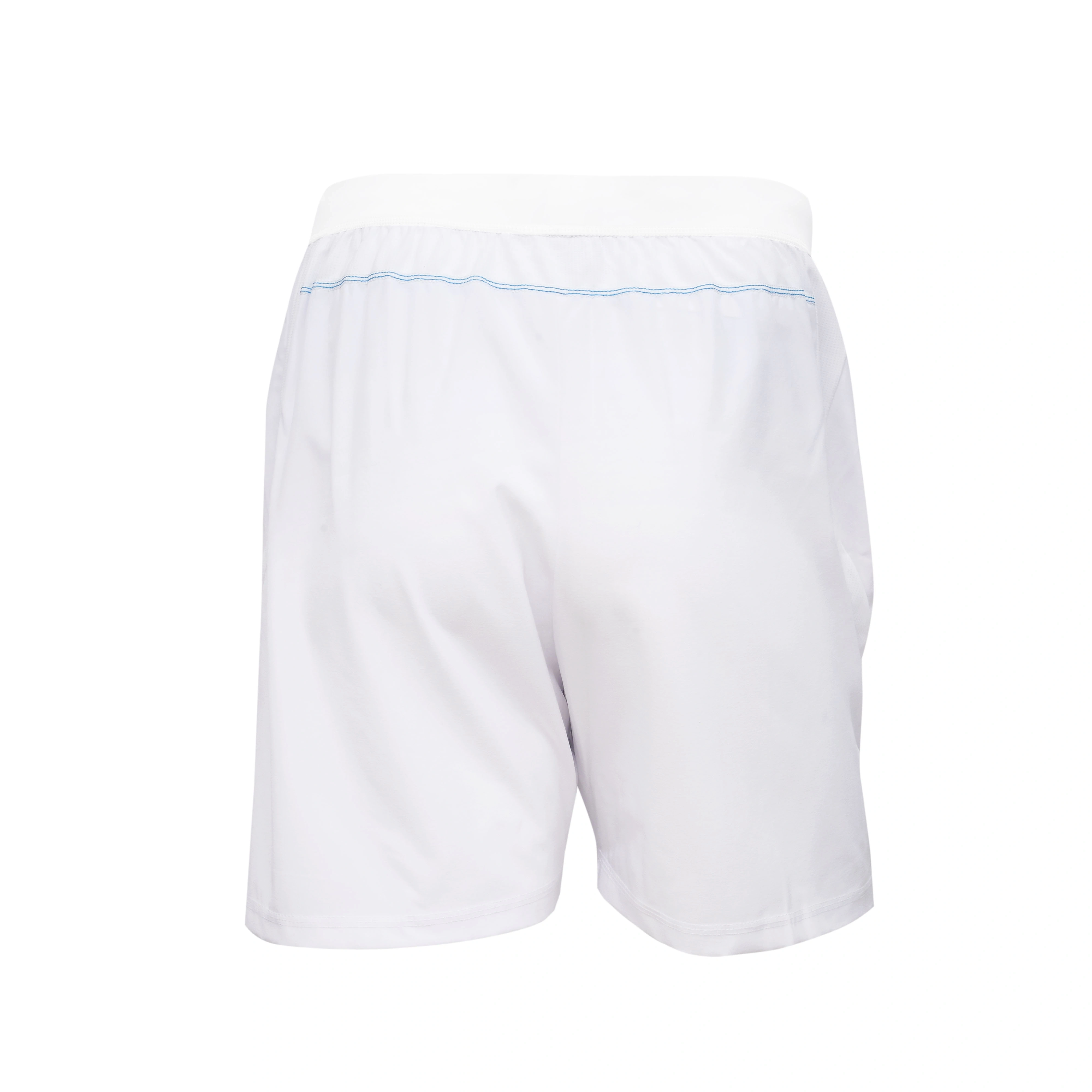 Total Men's Athletic Shorts 8131 | Breathable &amp; Moisture-Wicking with Elastic Waistband-S-WHITE-5