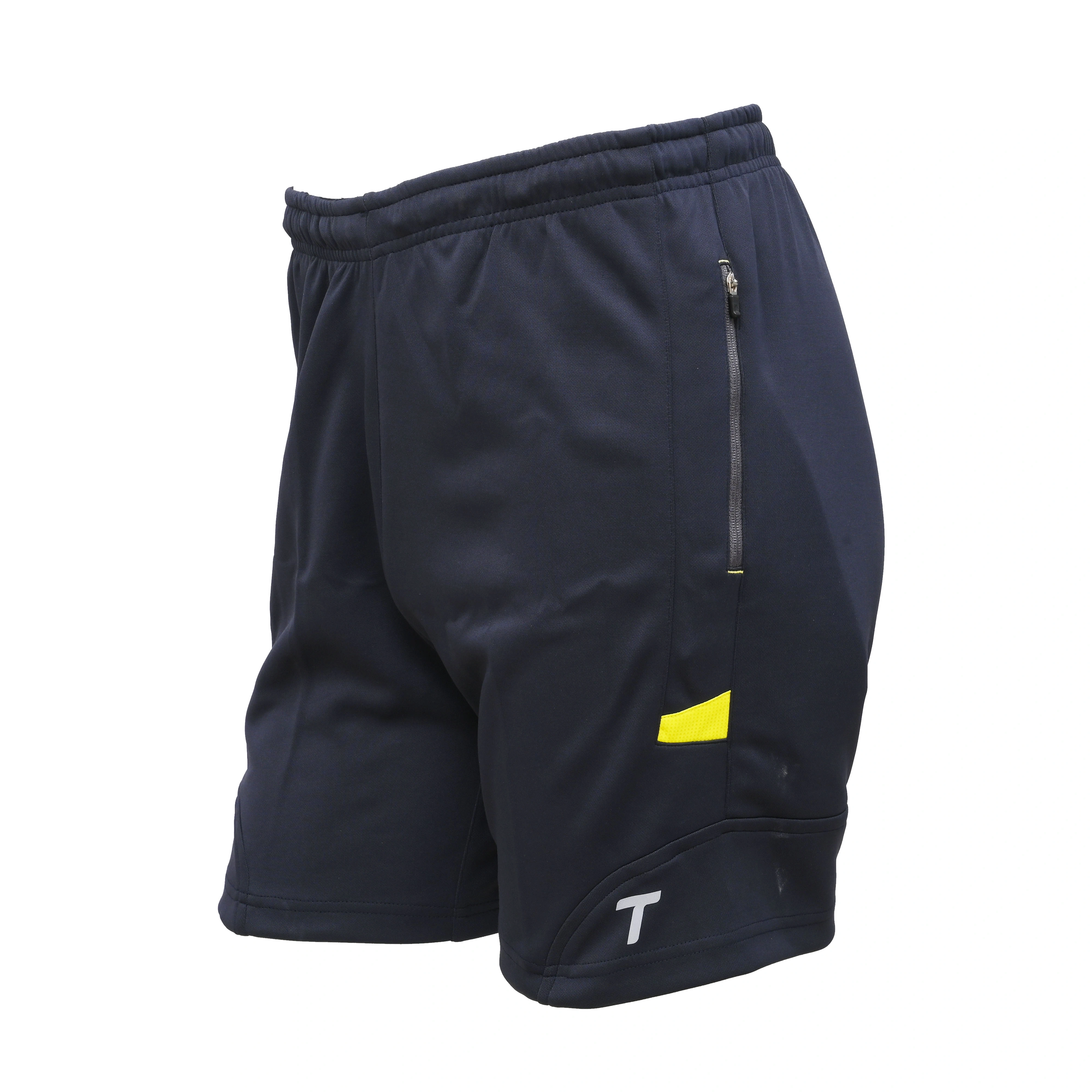 Total Men's 8215 Pro Fit Shorts | Lightweight, Breathable, &amp; Durable with Zipper Pockets-L-GREY-3