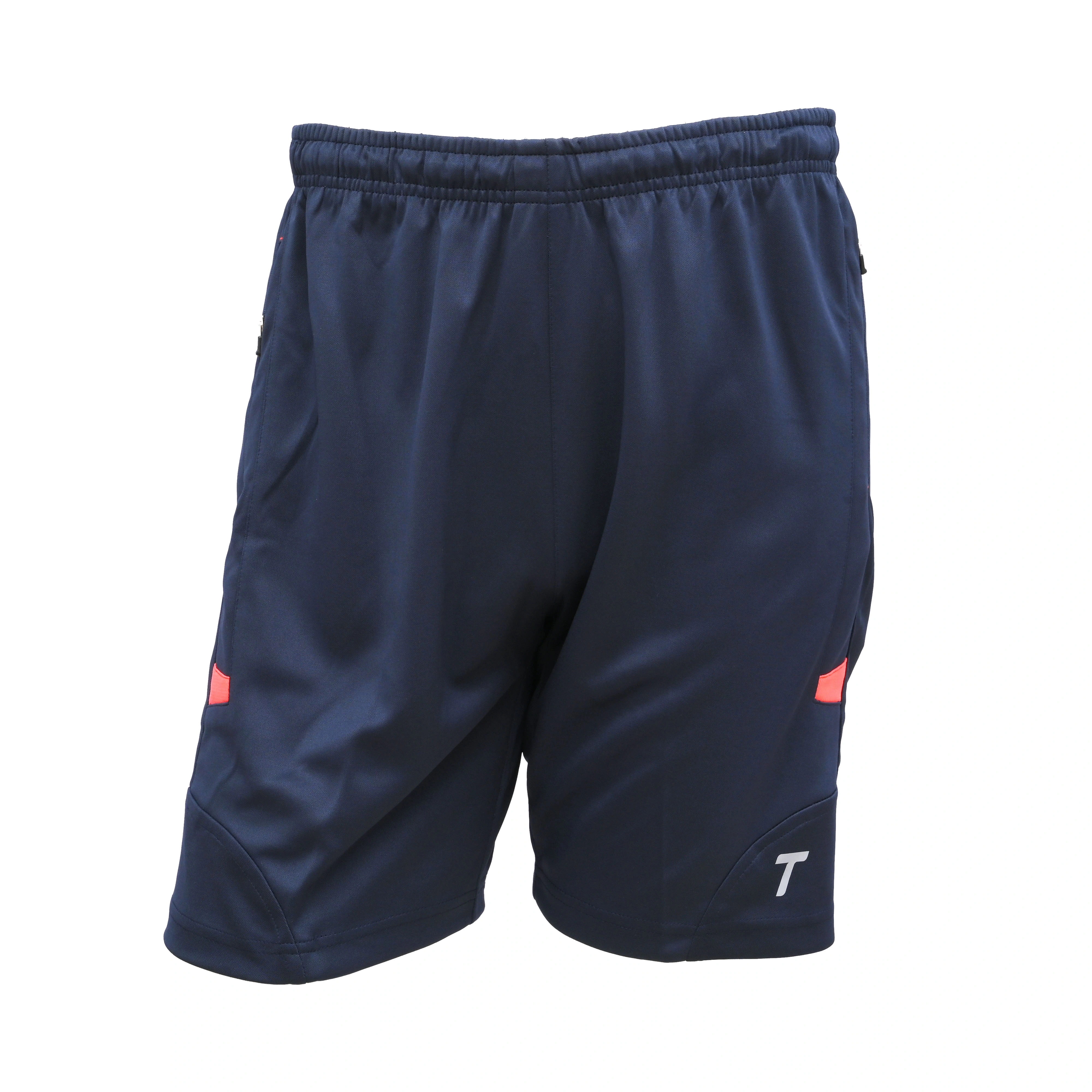 Total Men's 8215 Pro Fit Shorts | Lightweight, Breathable, &amp; Durable with Zipper Pockets-L-NAVY-1