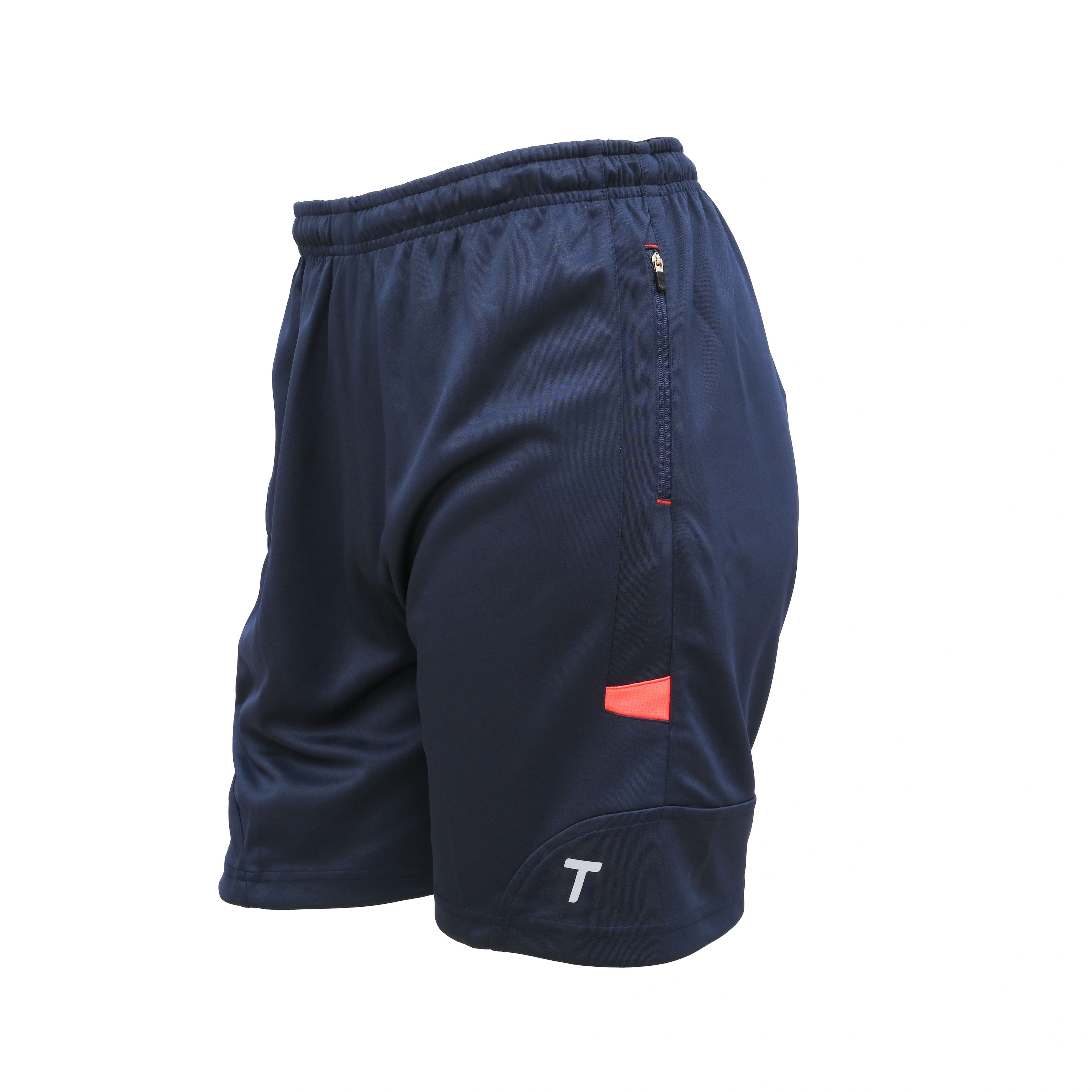 Total Men's 8215 Pro Fit Shorts | Lightweight, Breathable, &amp; Durable with Zipper Pockets-L-NAVY-3