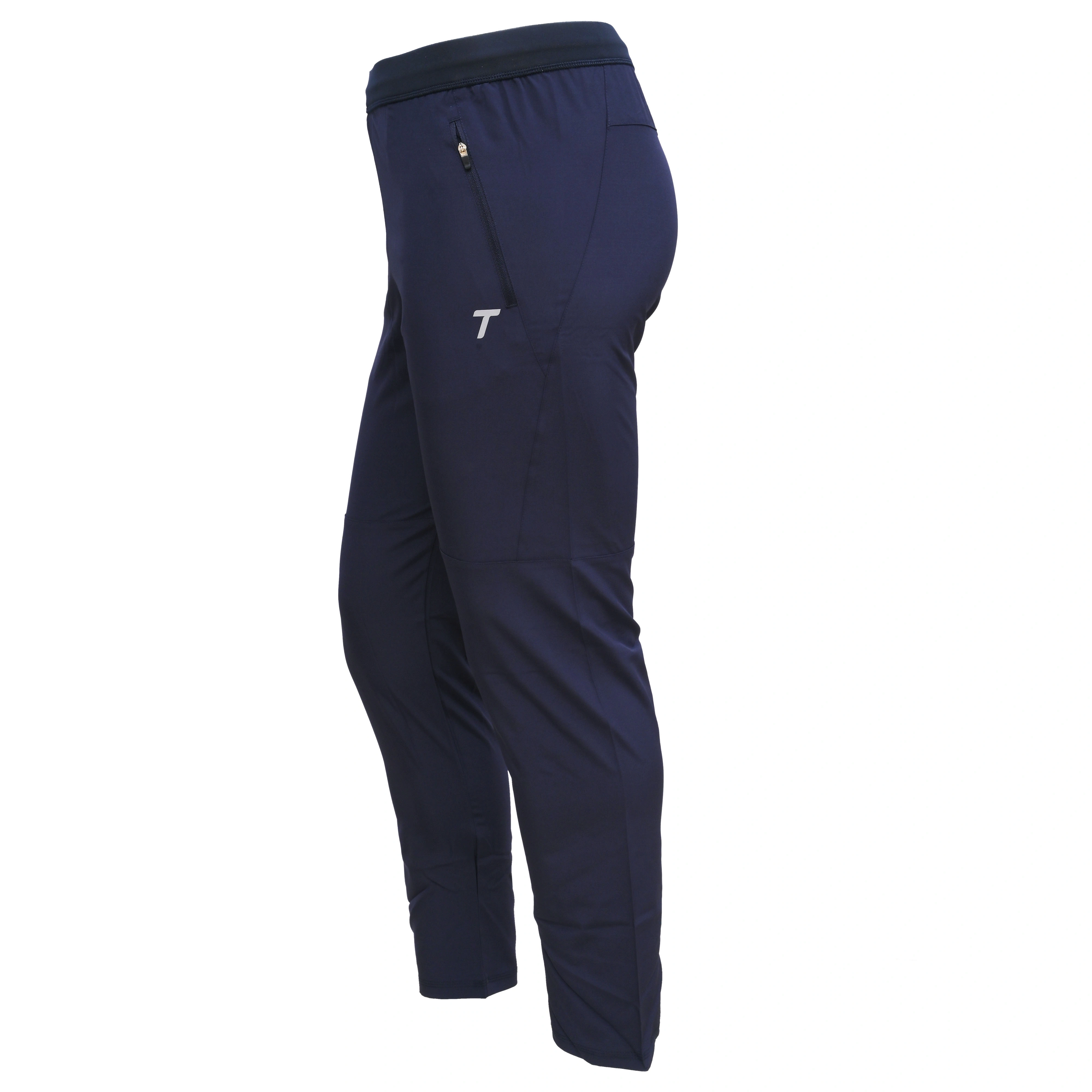 Total Men's Stretchable Track Pants 2116 | Ideal for Gym &amp; Yoga Wear-NAVY-L-3