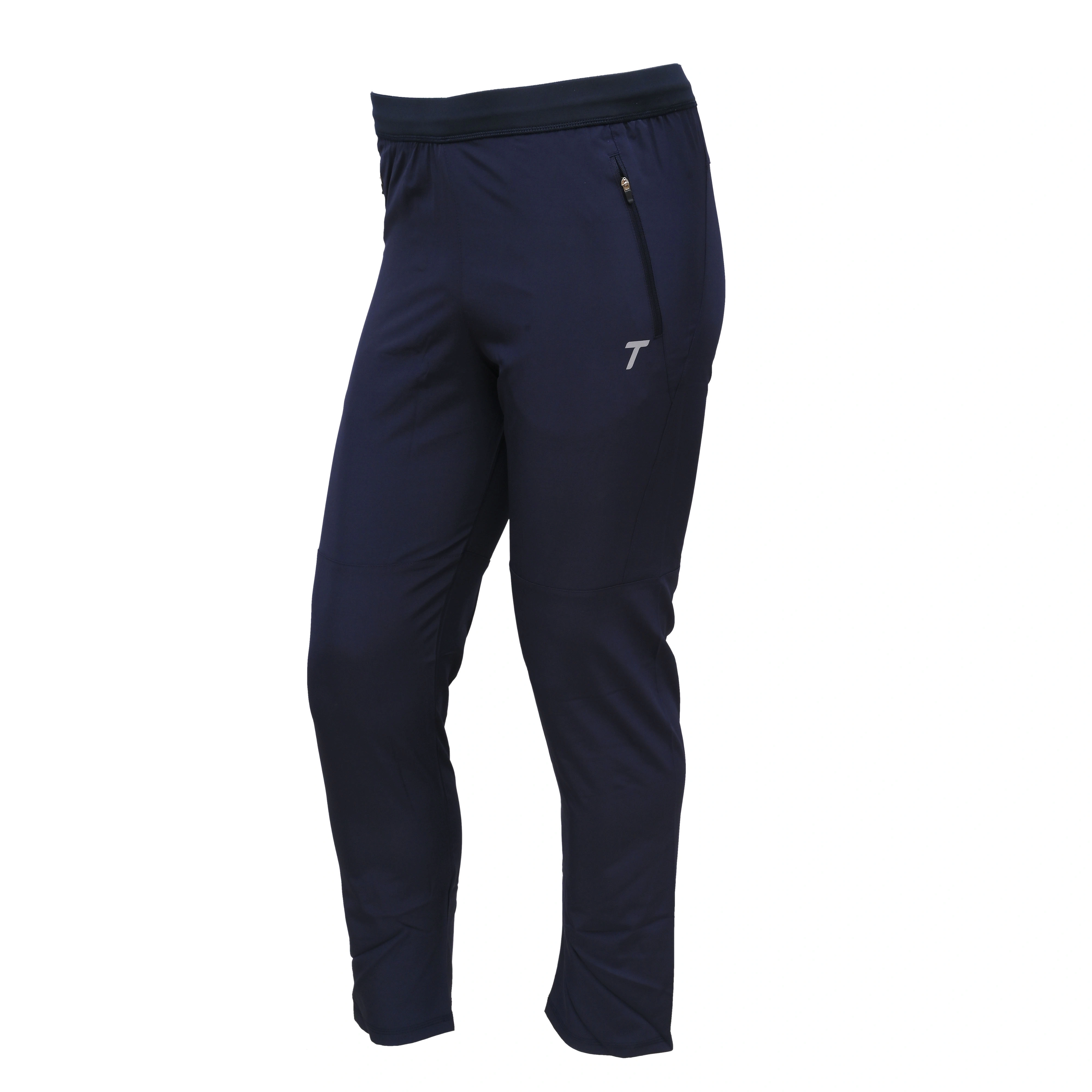 Total Men's Stretchable Track Pants 2116 | Ideal for Gym &amp; Yoga Wear-NAVY-XL-1