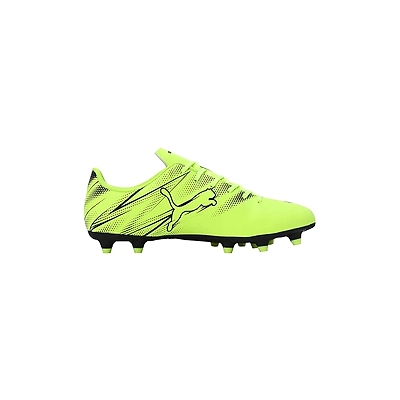Puma Men's Attacanto FG/AG Football Shoes - High-Performance Football Footwear for Enhanced Agility and Comfort-8-Electric Lime-PUMA Black-3