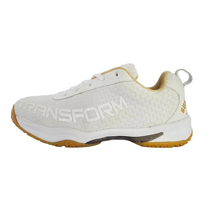 Transform Super Lite Badminton Shoe-WHITE-2-1