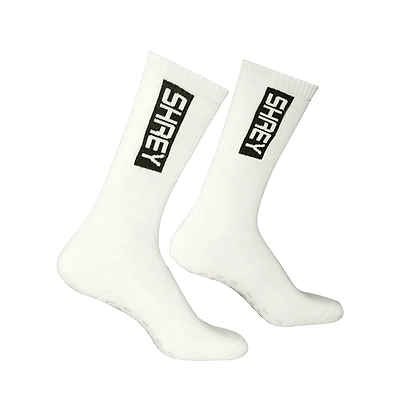 SHREY PREMIUM Grip PLUS CRICKET SOCKS for MENS-WHITE-8-11-1