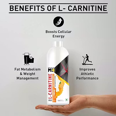 MuscleBlaze Liquid L-Carnitine-orange-450ml-2