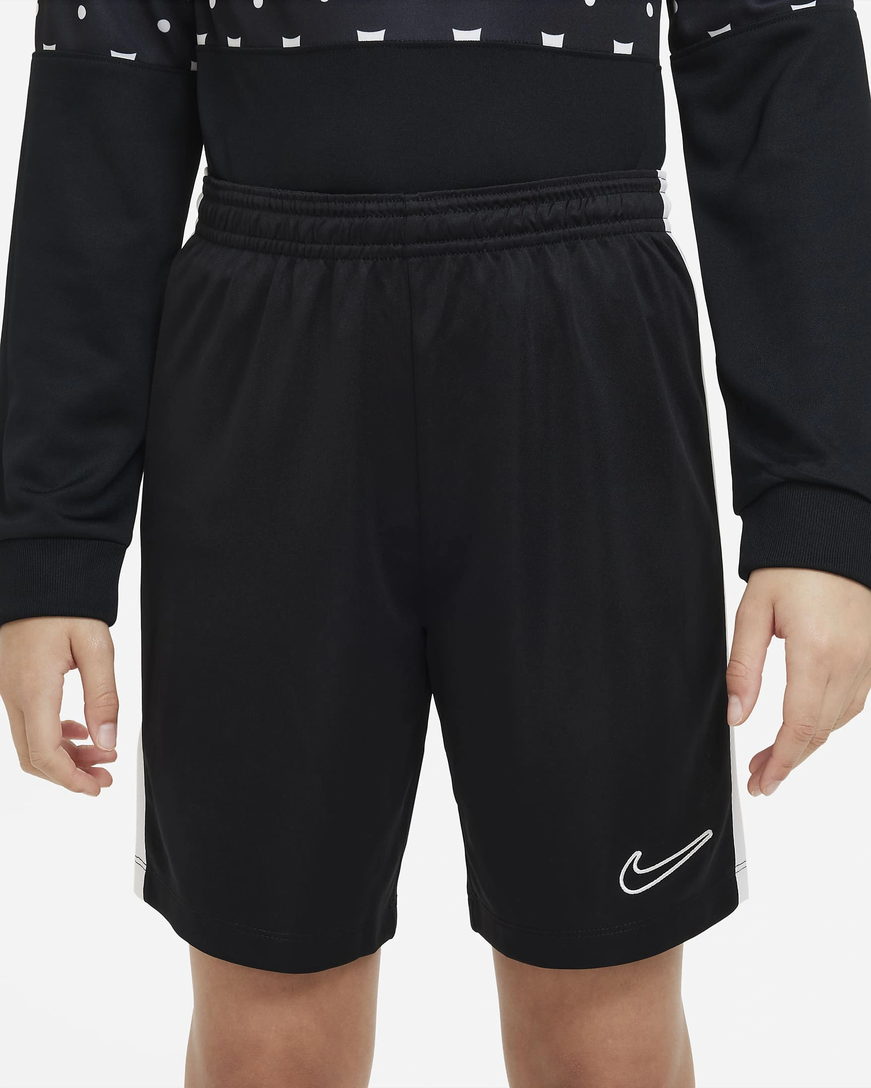 Nike Dri-FIT Academy23 Kids' Football Shorts-Black/White-M-1