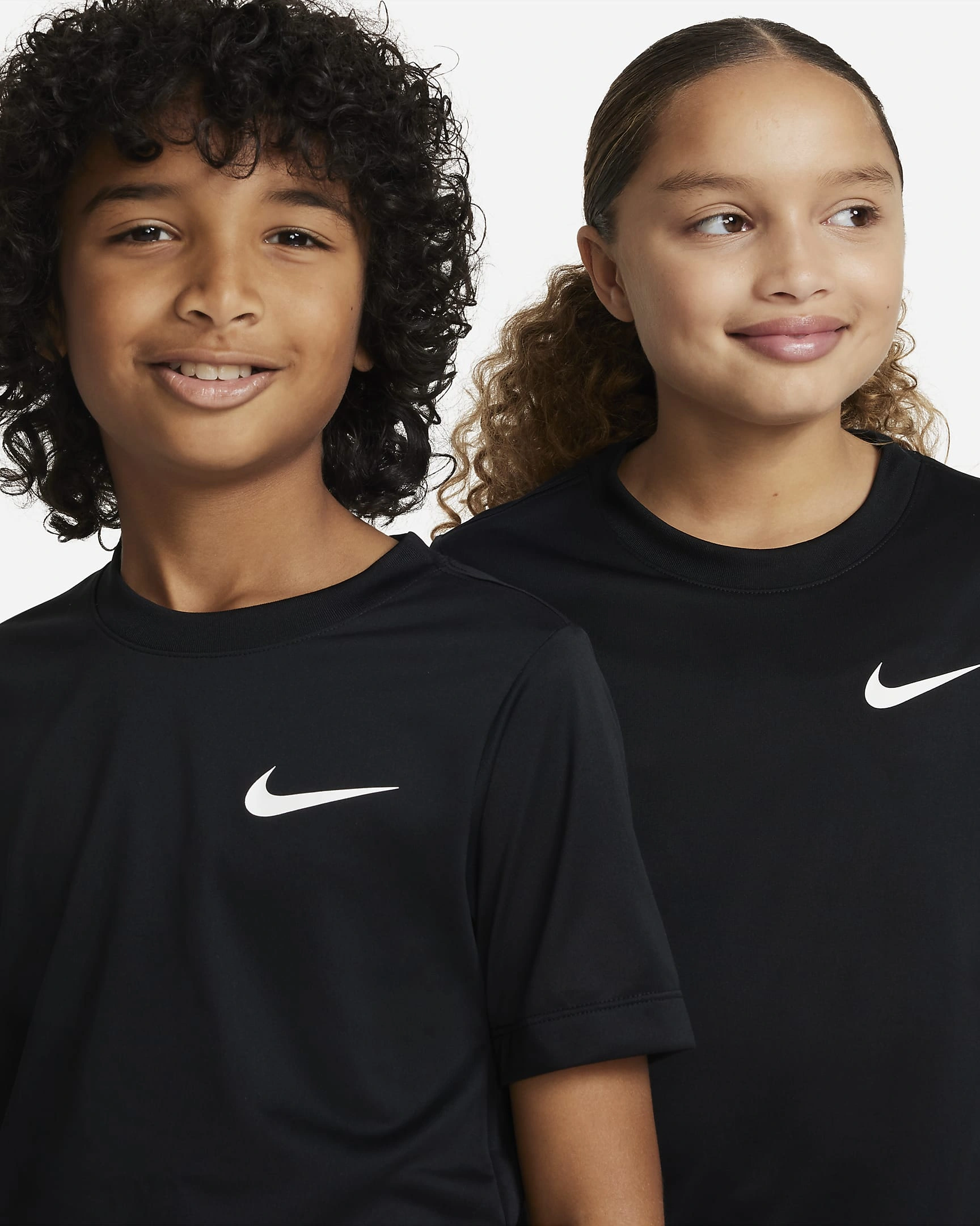 Nike Dri-FIT Legend Older Kids' Training T-Shirt: Breathable Performance Wear-Black-M-5