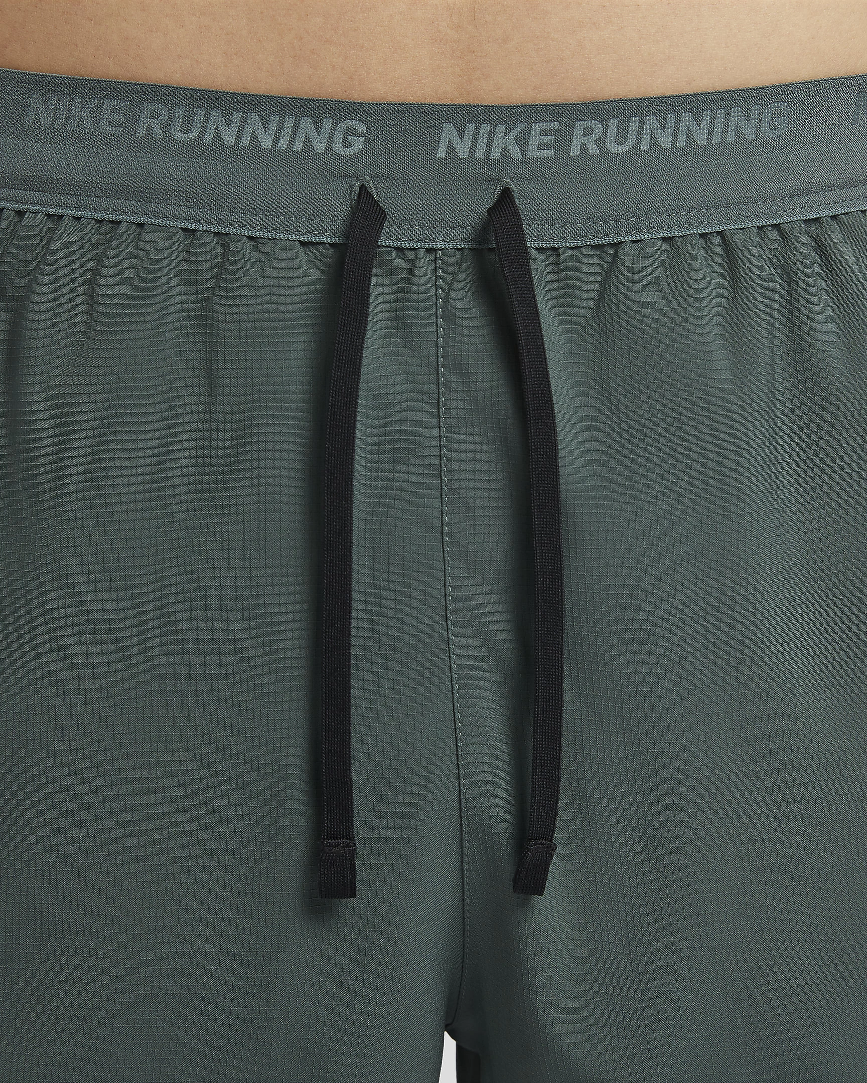 Nike Dri-FIT Stride Men's 18cm 2-in-1 Running Shorts-XXL-Vintage Green/Bicoastal/Black-5