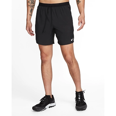 Nike Dri-FIT Stride Men's 18cm Brief-Lined Running Shorts-Black/Black-S-1
