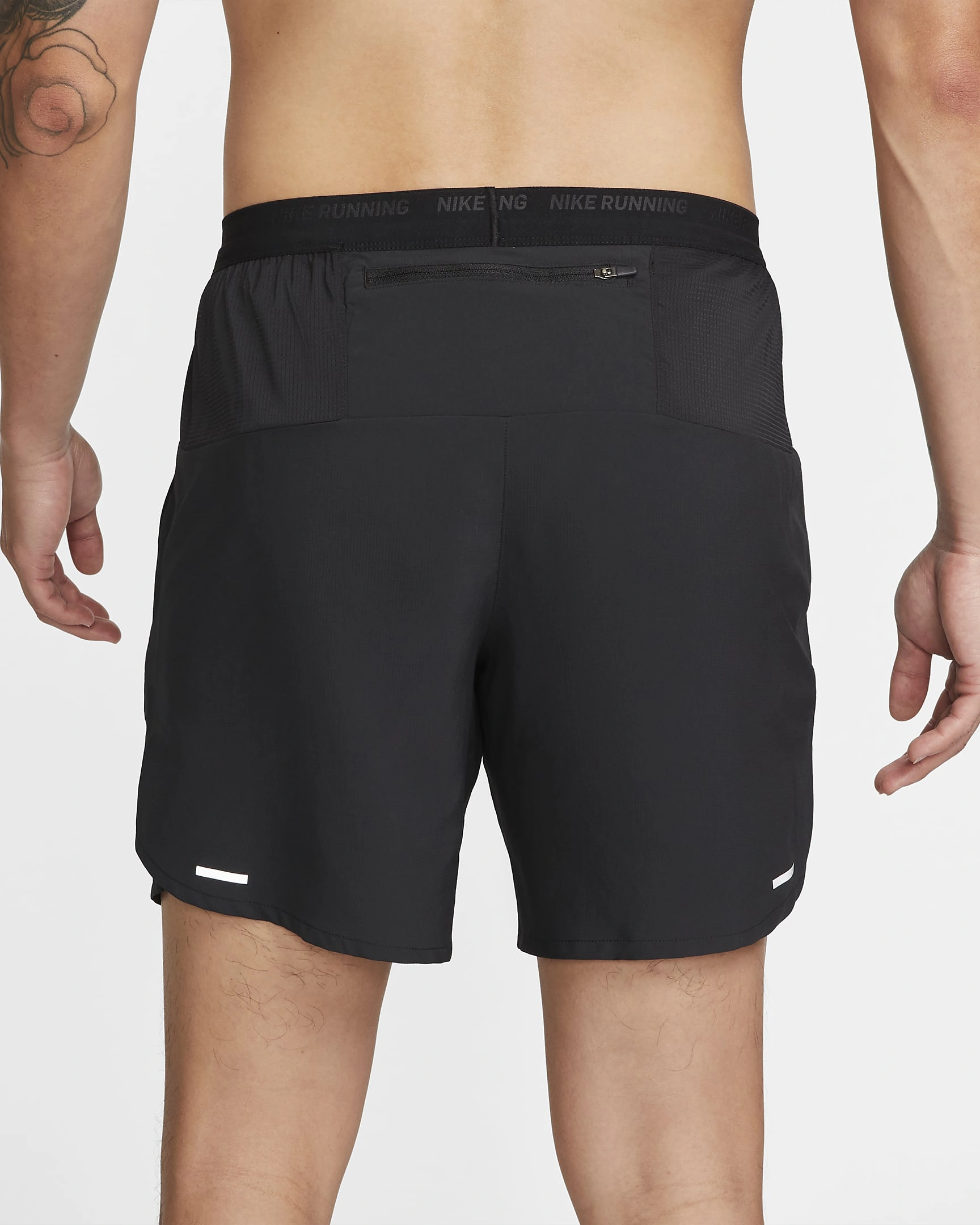 Nike Dri-FIT Stride Men's 18cm Brief-Lined Running Shorts-Black/Black-S-3