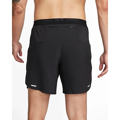 Nike Dri-FIT Stride Men's 18cm Brief-Lined Running Shorts-Black/Black-S-3