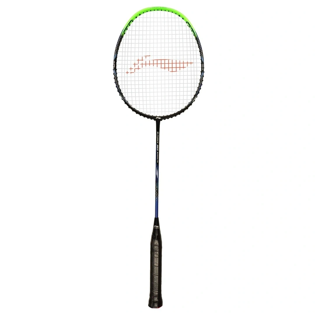 Li-Ning G-Force 3500 Superlite Unstrung Badminton Racquet-BLACK GREEN-FS-1