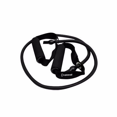 Airavat Exercise Tube Resistance Tube: Versatile and Adjustable for Full-Body Strength Training at Home or Gym-2