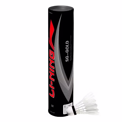 Li-ning Sg Gold 77 Badminton Cock-Feather-1 Tube-2