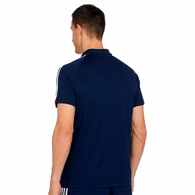 Adidas Men&#039;s Fitted Polo Shirt: Sweat-Wicking and Stylish Performance Polo Shirt for the Gym, Golf Course, or Everyday Wear-Navy-XL-2