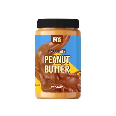 MuscleBlaze Chocolate Peanut Butter, Creamy, 1 kg-32132