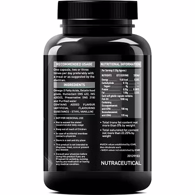 Muscle Blaze Fish Oil (1000 mg)-1332