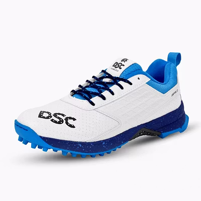 DSC Jaffa 22 Cricket Shoes for Men: Lightweight and Durable Cricket Shoes with Synthetic Leather Upper and Rubber Outsole-36132
