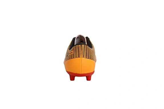 Sega Spectra Football Shoes with Spikes-ORANGE/RED-11-6