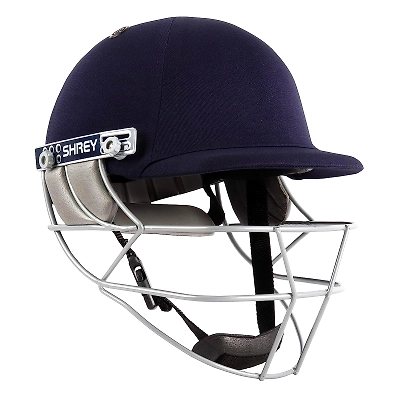 Shrey Match 2.0 Steel Cricket Helmet-Navy-M-2