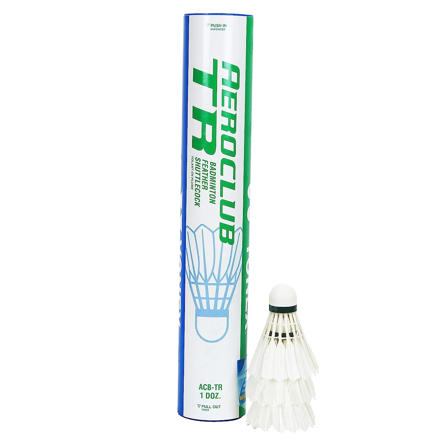 Yonex Acb-tr Badminton Cock-WHITE-1