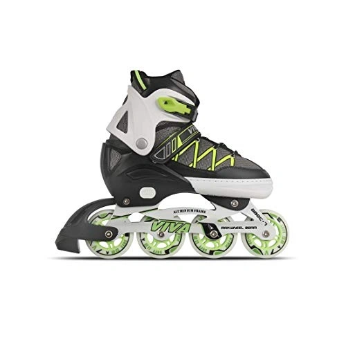 Viva 80mm Inline Skates-GREEN-XL-3