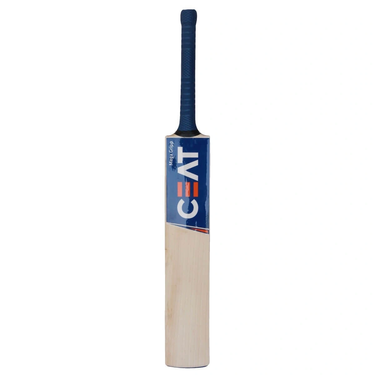 CEAT Mega Gripp Kashmir Willow Cricket Bat (1140 - 1230 g): Handcrafted Cricket Bat with Comfortable Rubber Grip and Premium Handle-FS-3