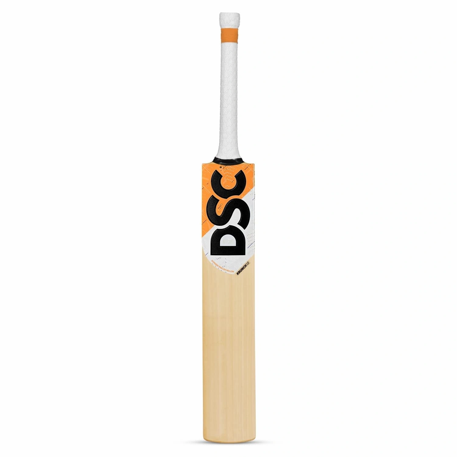 DSC Krunch 1.0 English Willow Cricket Bat: Handcrafted Premium Bat with Singapore Cane Handle for Optimal Shock Absorption-SH-4