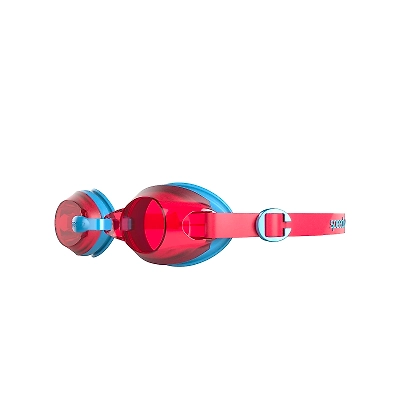 Speedo 809298C106 Jet Swim Goggles-Blue / Red-JR-4
